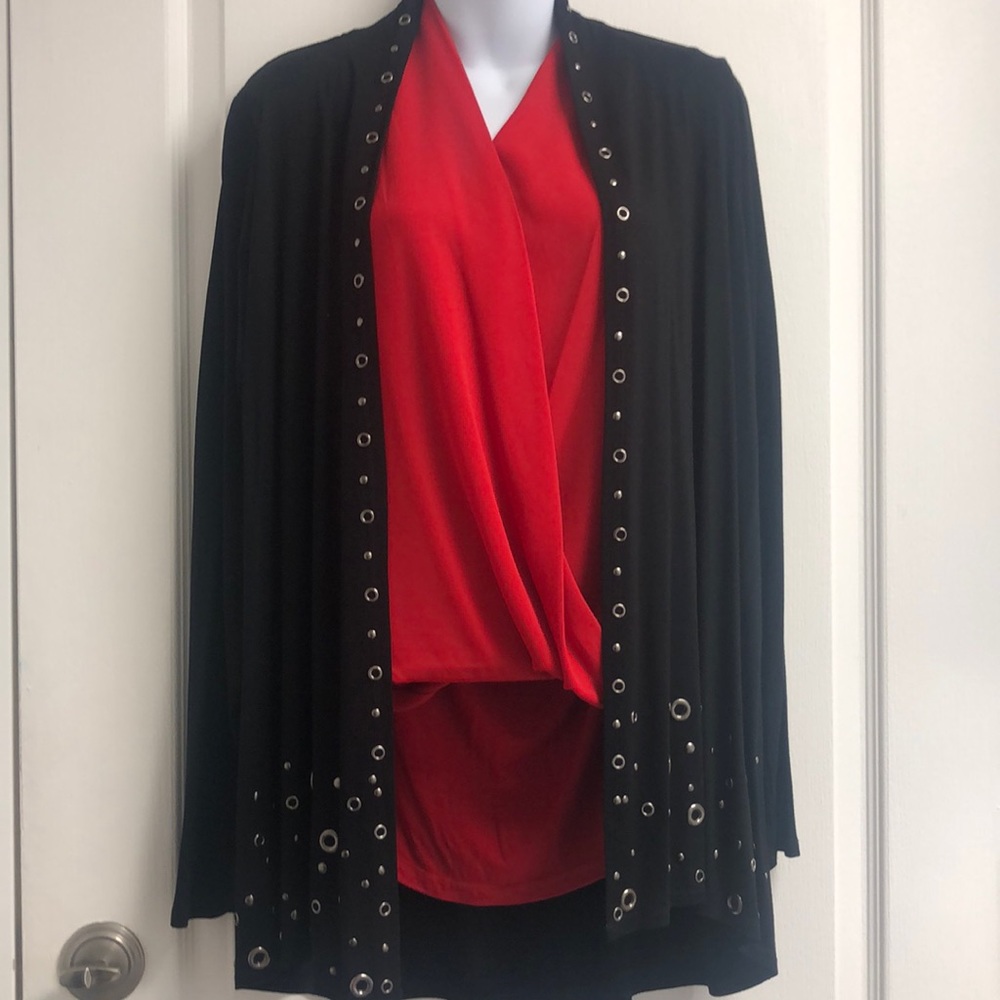 NWT Cyrus lightweight rayon jacket